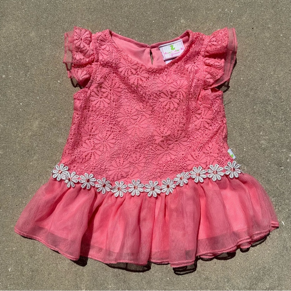 duck.duck goose Floral Lace Top